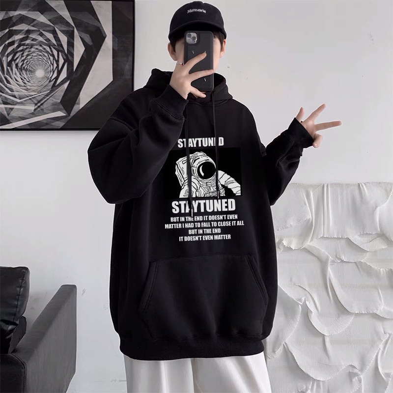 HOT Áo hoodie nam nữ nỉ ngoại ulzzang unisex cặp đôi hàn quốc dày mịn chống nắng hình in cá tính FACLY'S