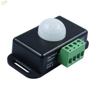 【VARSTR】PIR Sensor LED Motion Switch Body Infrared Sensing Controller DC 12-24V