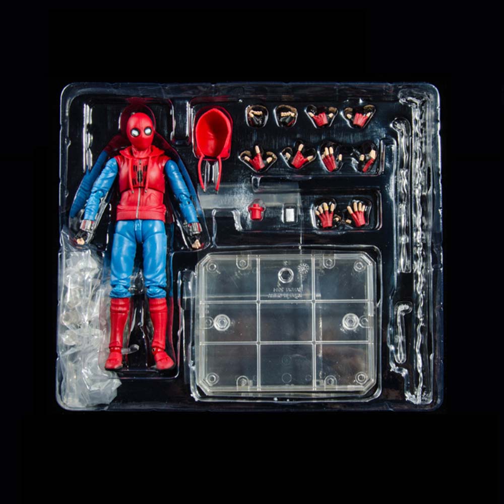Spiderman Action Figures Marvel Legends Retro Series Spider-Man Model Toys Gifts