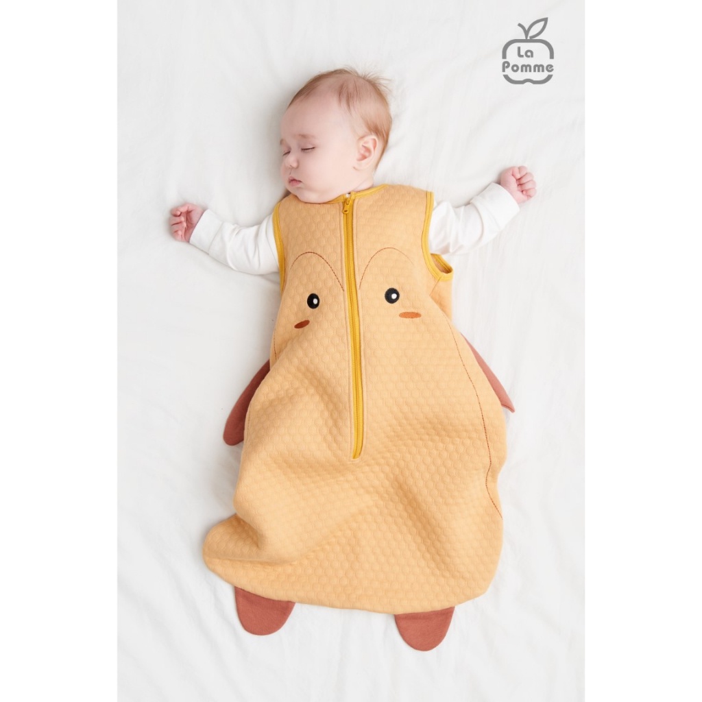 Túi ngủ Organic La Pomme sơ sinh chùm kín chân