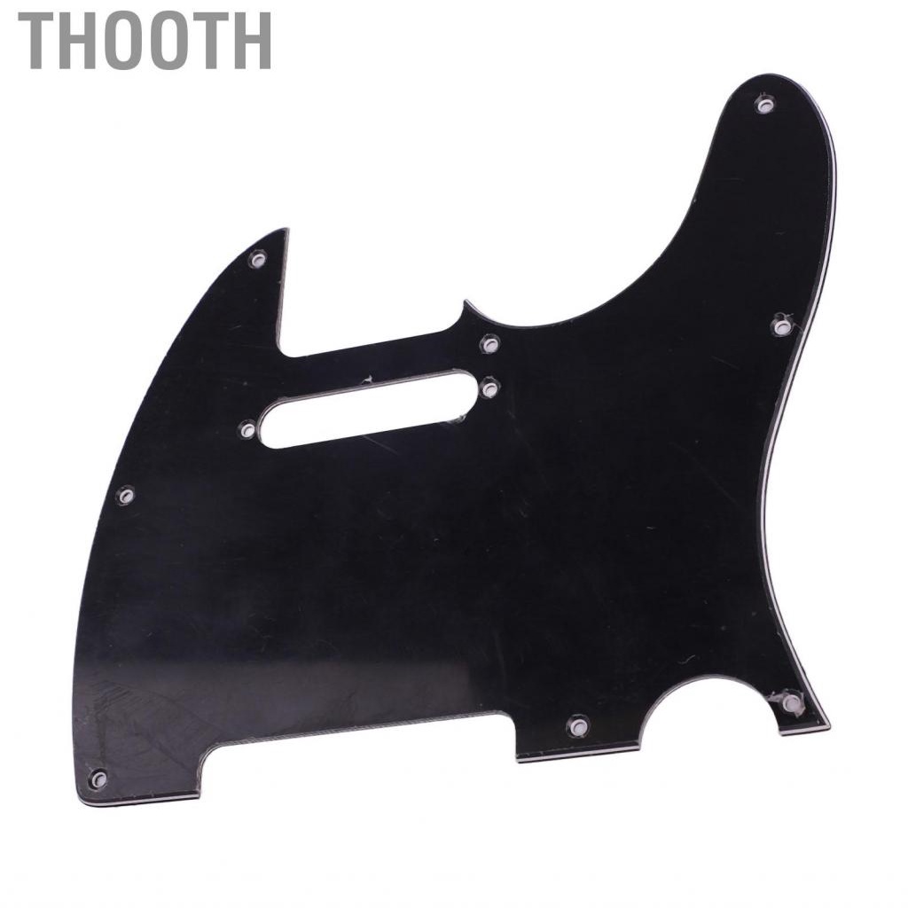 Thooth Guitar Pickguard Thay thế vết xước điện cho Telecaster HR6