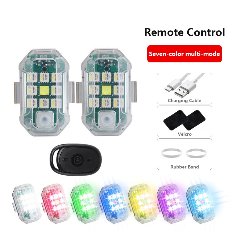 Đèn led Nhấp Nháy Không Dây Điều Khiển Từ Xa Mới Cho Xe Hơi / Xe Đạp