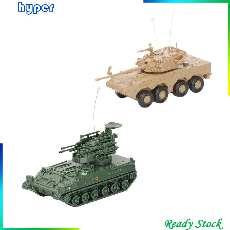Set 2 Mô Hình Xe Tăng 4d Tỉ Lệ 1: 72 Trang Trí Bàn Làm Việc