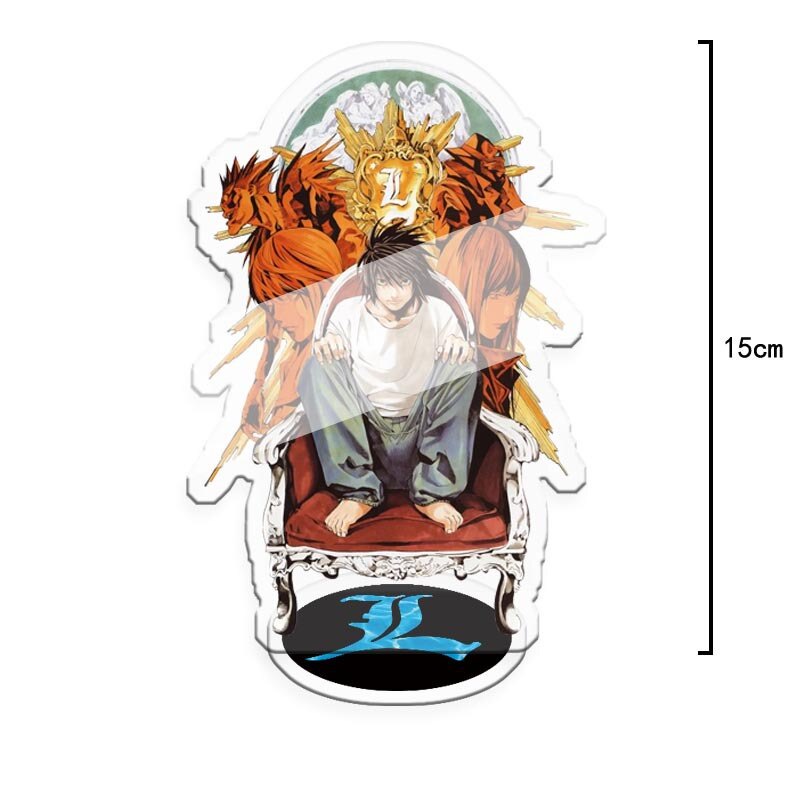Mô hình Standee DEATH NOTE L Lawliet anime chibi acrylic standee trưng bày trang trí decor góc học tập để bàn