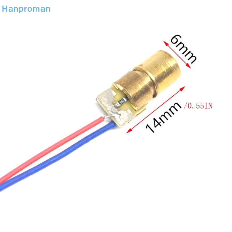 Hanproman > Mô-Đun Đèn laser 5v 650nm 5mw Có Thể Điều Chỉnh Độ Sáng