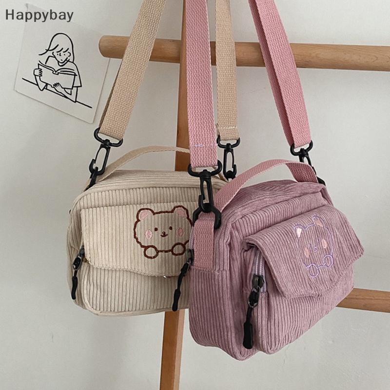 Túi Đeo Chéo Vai Hình Gấu Dễ Thương Đựng Điện Thoại Phong Cách vintage Cho Nữ