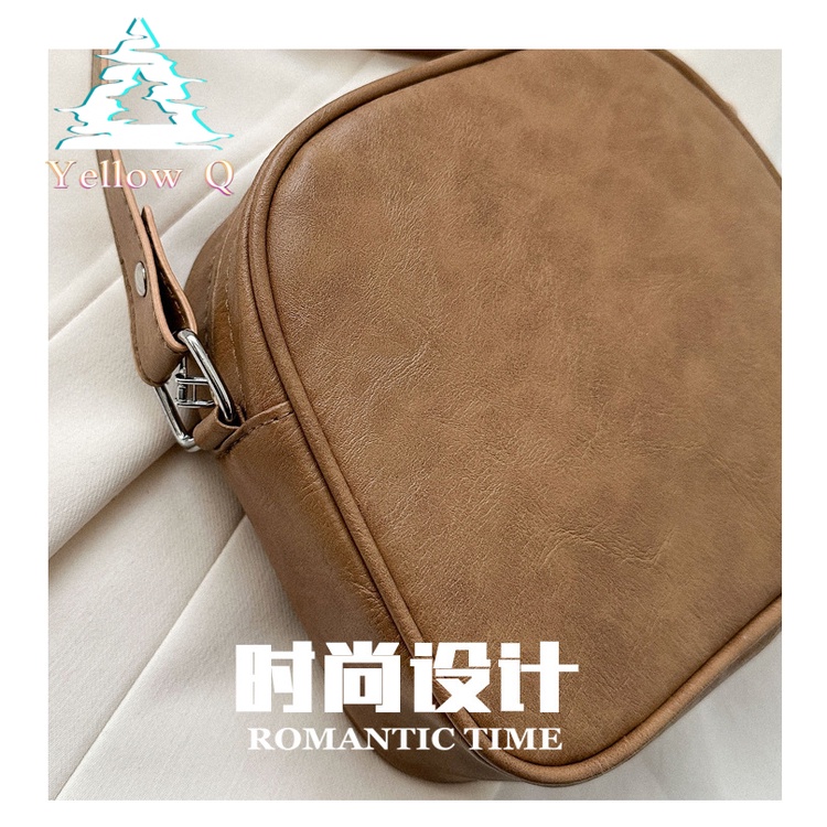 Yellow túi xách nữ túi đeo chéo  2023NEW Thời trang hàn quốc Korean INS GDJ23910WT