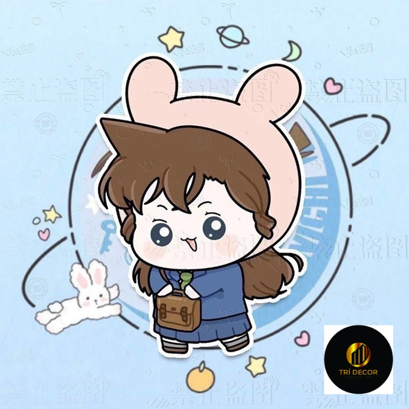 Móc khóa DETECTIVE CONAN Thám Tử Lừng Danh ver Ếch con anime chibi độc đáo