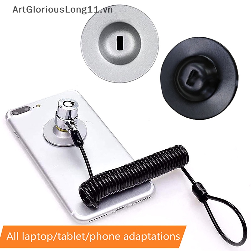 Đế Khóa Dây Cáp Kết Hợp Bảo Vệ Máy Tính Bảng Chống Trộm artgloriouslong