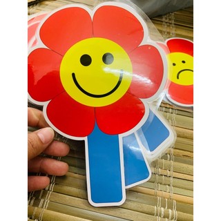 Thẻ mếu/cười ép sẵn plastic