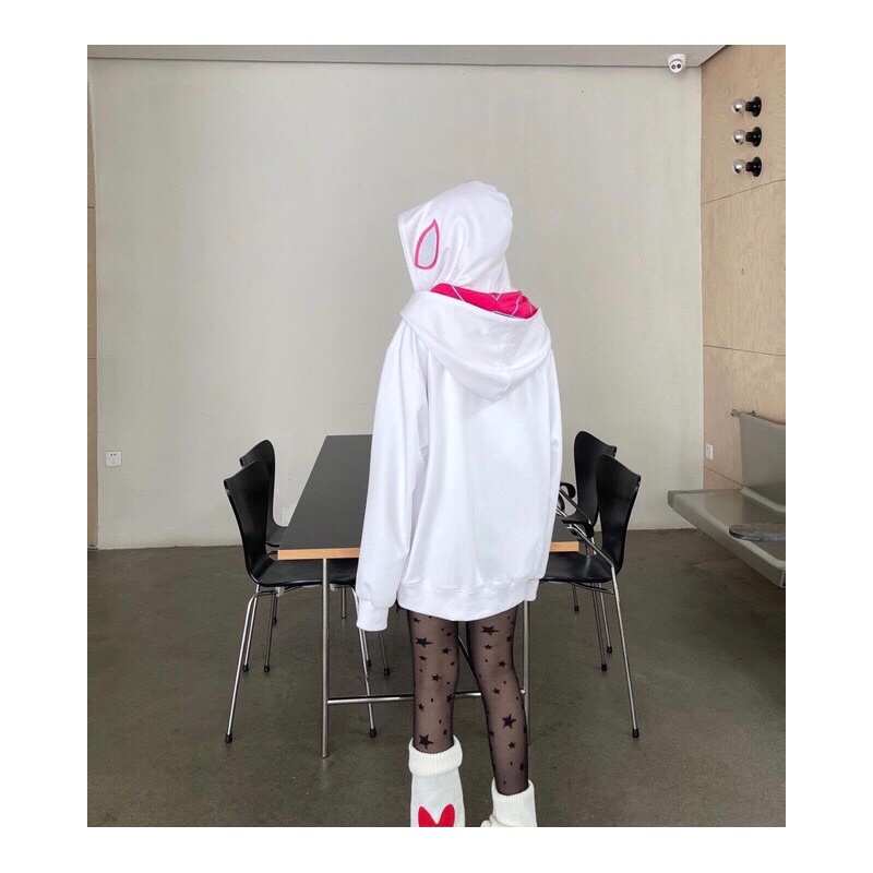 Áo Khoác, Áo Hoodie Kéo Khóa 2 Lớp Mũ Trùm Người NhệN Hotrend