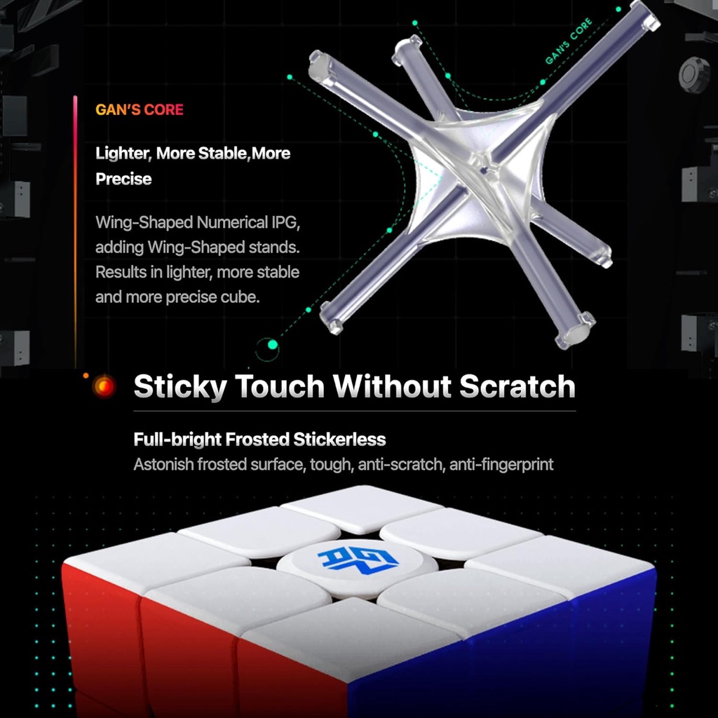 Khối Rubik 3x3 356 m lite verion 3x3 Từ Tính Đồ Chơi Cho Bé