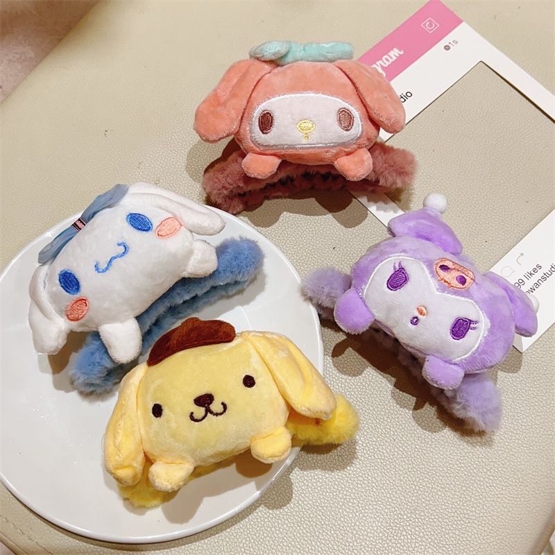 Mới Kẹp Tóc Hình Cá Mập Hoạt Hình Phong Cách Hàn Quốc Thời Trang Thu Đông Dành Cho Nữ