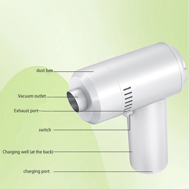 Kaimeidi Máy Hút Bụi mini Cầm Tay Tiếng Ồn Thấp Tiện Dụng Cho Gia Đình