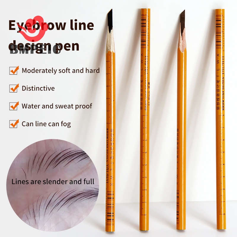 1 Cây Bút Chì Kẻ Lông Mày Màu Đen Chống Nước Lâu Phai Tiện Dụng Mới