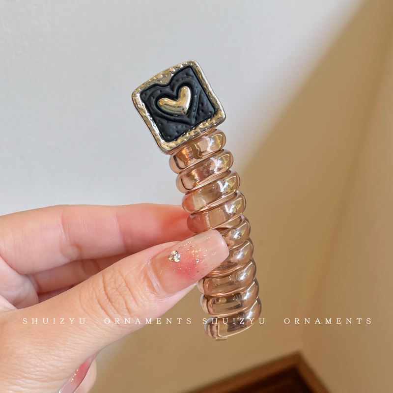 Dây Buộc Tóc Cao Su Dáng Thẳng Phong Cách Mới 2023 Cho Nữ