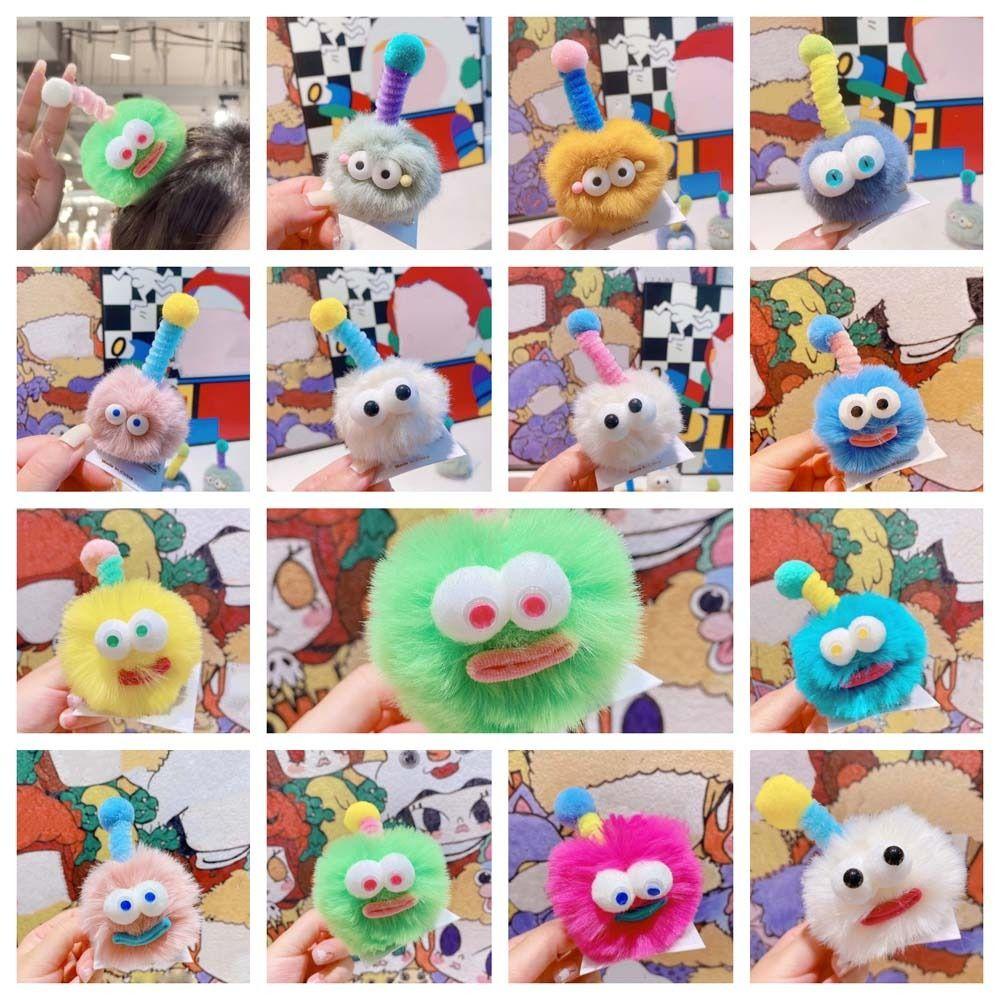 Kẹp Tóc Hình Búp Bê Xúc Xích Hoạt Hình Sáng Tạo Vui Nhộn Dành Cho Bé Gái