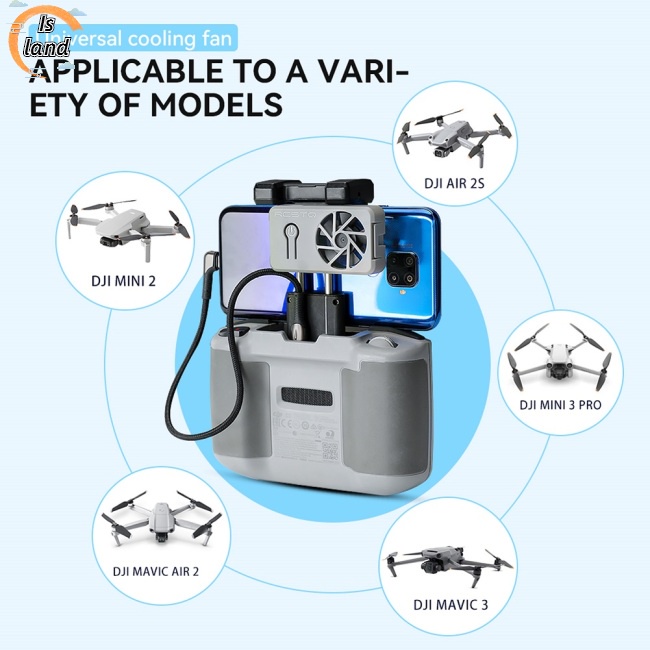 Quạt Tản Nhiệt Làm Mát Tương Thích Với dji mavic3 / mini 3pro