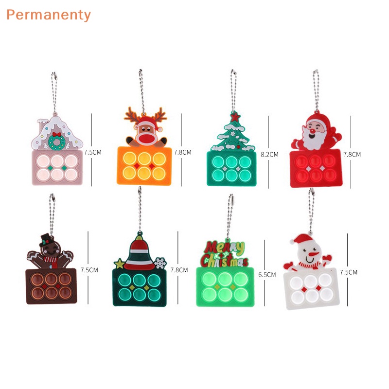 Móc Khóa Hình Ông Già Noel mini Đơn Giản Sáng Tạo Làm Quà Tặng Giáng Sinh