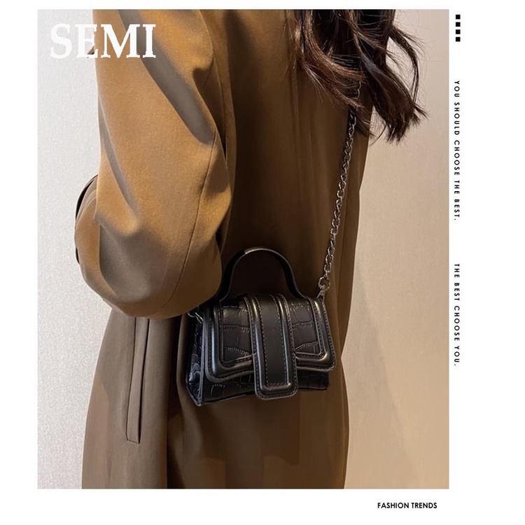 DUTRIEUX Túi đeo chéo mini Hàn Quốc thời trang cho nữ ví nữ  GDJ2392OIN 38Z230920