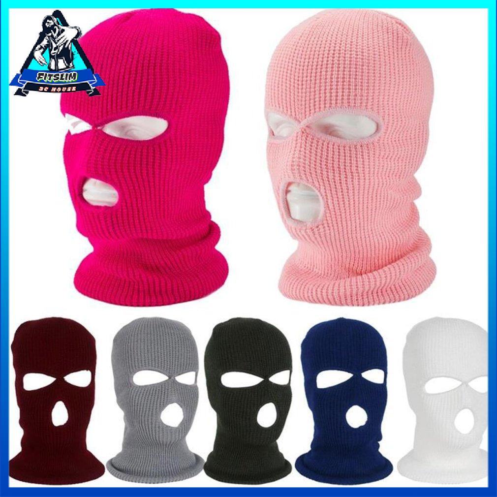 Ski Mask 3 Holes Outdoor Riding Adultmth Windproof Bicycle Masks