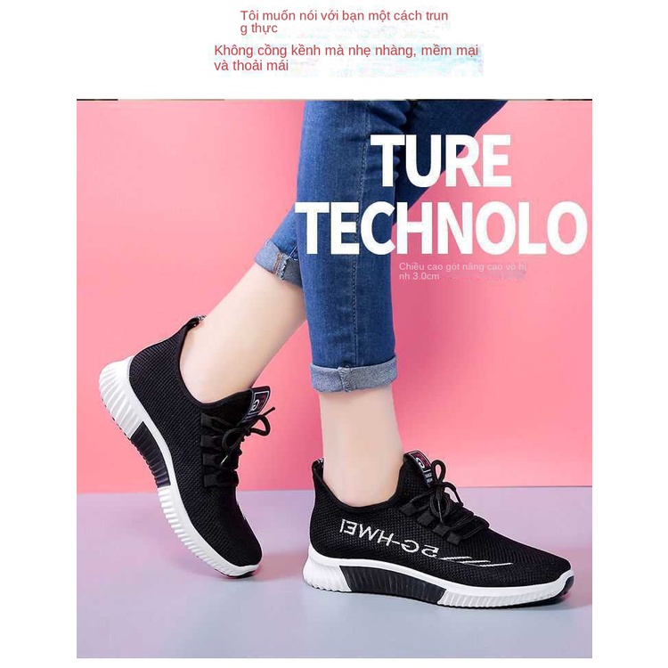 Giày Thể Thao Đan Len Thoáng Khí Thời Trang Mới 2023 Cho Nữ