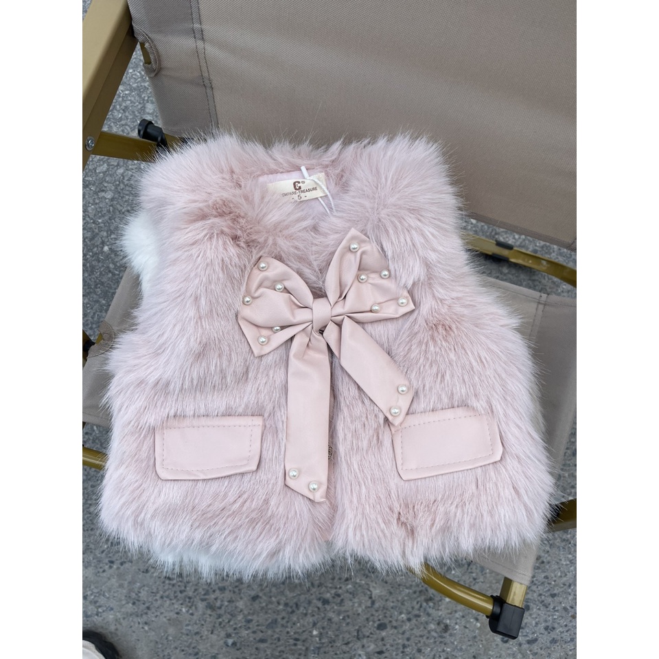 Áo gile lông cho bé 6002