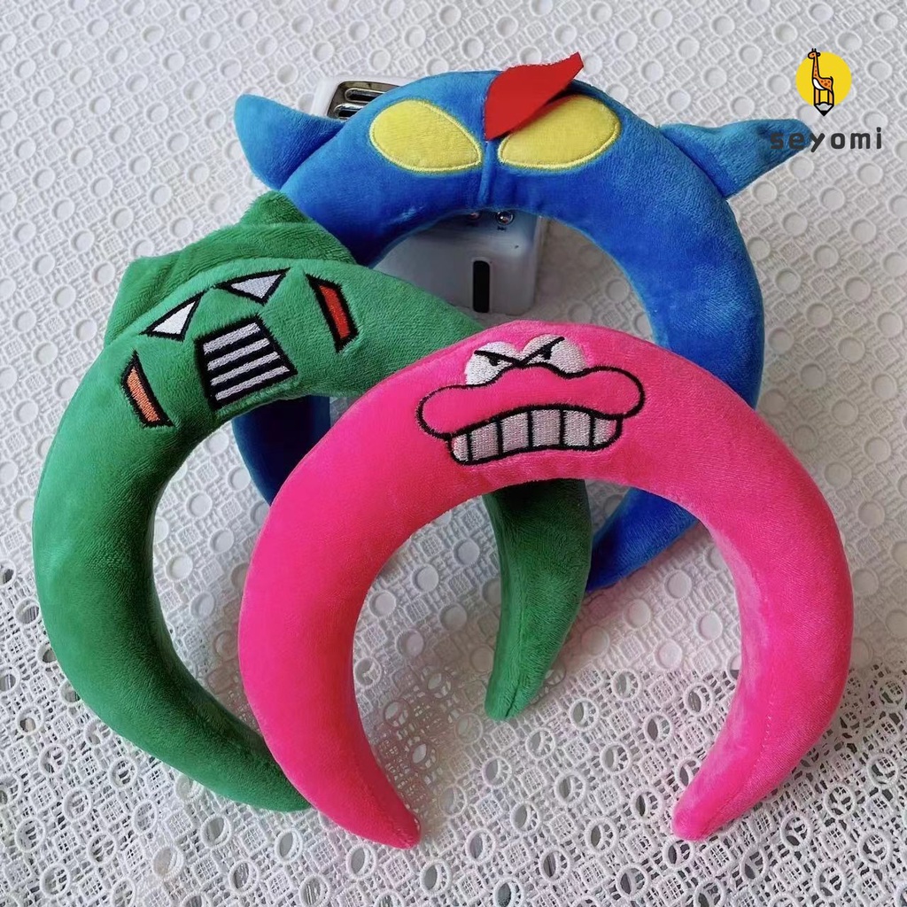 Kawaii Băng Đô Cài Tóc Bông Hình Cậu Bé Bút Chì shin-chan Rửa Mặt Trang Điểm Rửa Mặt