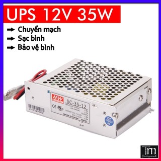 Bộ UPS Chuyển Mạch & Lưu Điện 12V 35W Cho Camera Giám Sát