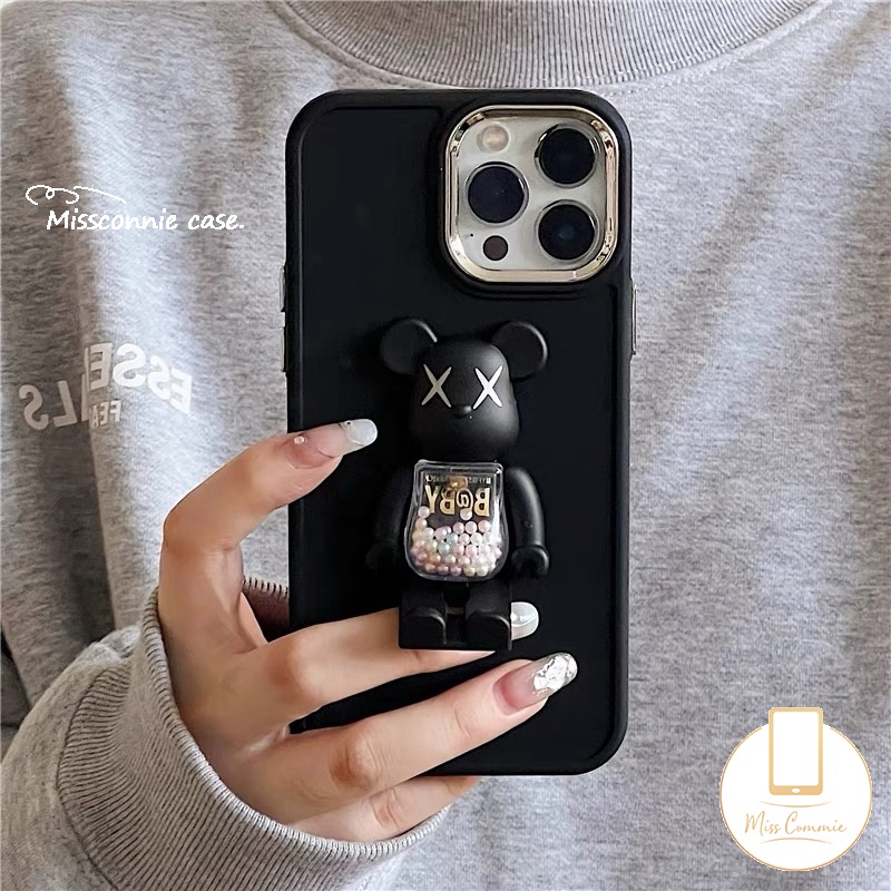 Ốp Điện Thoại Kim Tuyến Nước Họa Tiết Hoạt Hình Cho iphone 11 14 15 13 12 pro max 7plus xr 7 8 6 6s plus x xs max