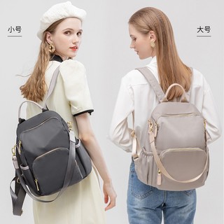 Iconzero nữ oxford ba lô vải bé gái hợp thời trang ba lô thời trang phù hợp với chống thấm nước chống mài mòn túi đi học vải