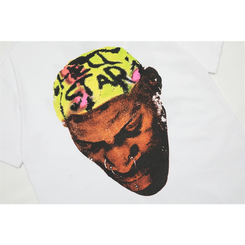 Áo Thun Tay Ngắn In Hình hellstar-the worm rodman Thời Trang Đường Phố Cao Cấp Cho Nam Và Nữ