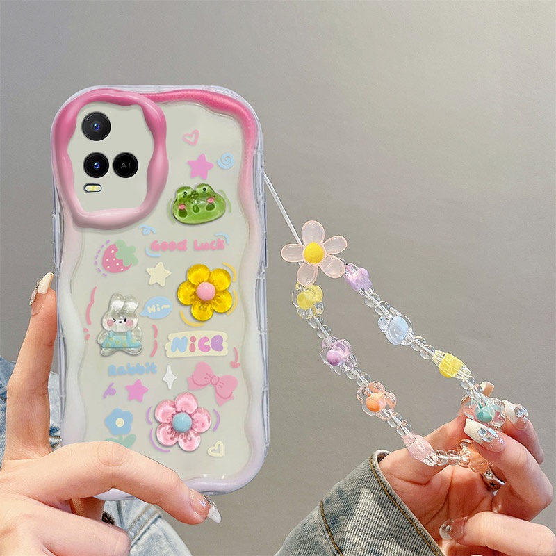 Ốp lưng vivo y33s vivo y21 vivo y21t Case vivo y33t vivo y21s vivo t1x Ốp Điện Thoại Mềm Họa Tiết Búp Bê Ba Chiều Cho vivo y33s y21 y21t y33t y21s t1x