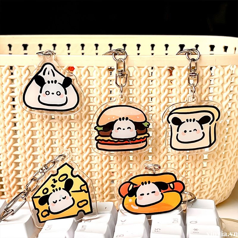 🌺🌺Móc Khóa Hình Chú Chó Sanrio Pacha Hoạt Hình Đáng Yêu