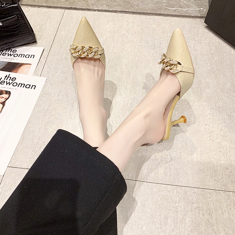 Sandal Cao Gót Thiết Kế Mới Thời Trang Dành Cho Nữ