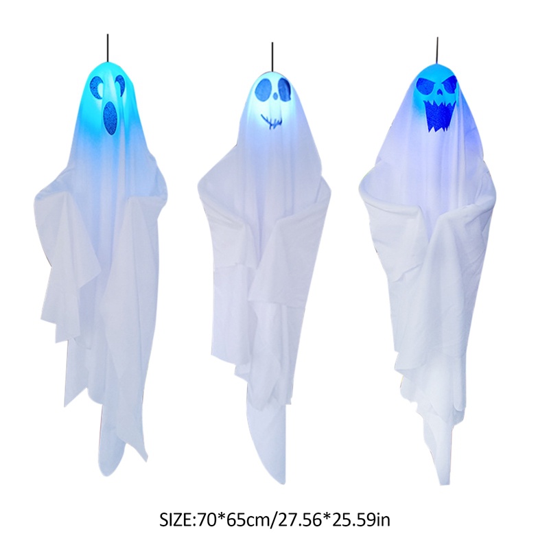 Ahlsen set 3 Đèn Trang Trí Hình Ma Kinh Dị