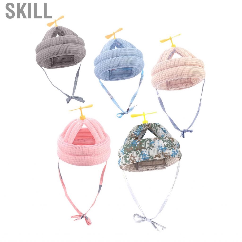 Skill Baby Safety   Soft Adjustable Toddler Head Protection Hat for Crawling