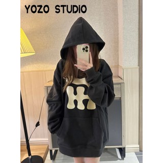 Ruiche áo khoác hoodie áo khoác nữ zip hoodie thanh lịch popular durable ins wwy2392sbh39z230926