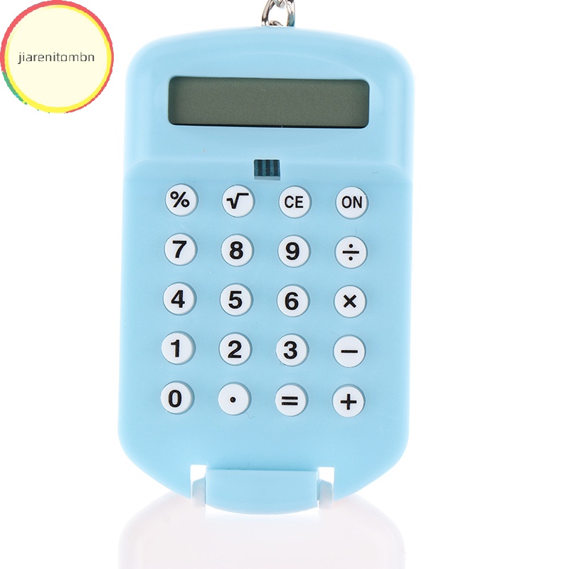 Jiarenitombn kawaii Máy Tính mini Dễ Thương Có Nắp Và Móc Khóa Sáng Tạo Kích Thước Bỏ Túi Dùng Trong Trường Tiểu Học / Văn Phòng vn