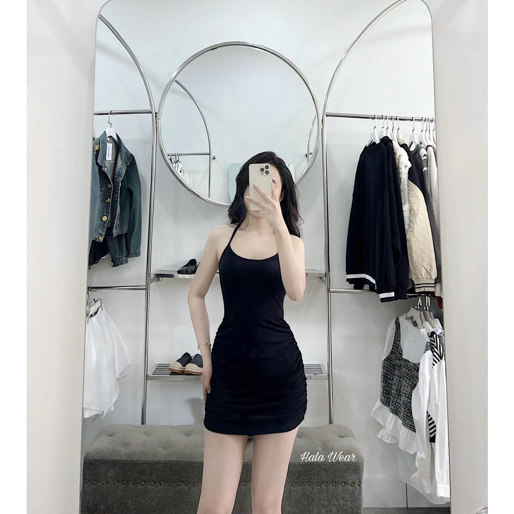 Set áo muối tiêu mix váy body