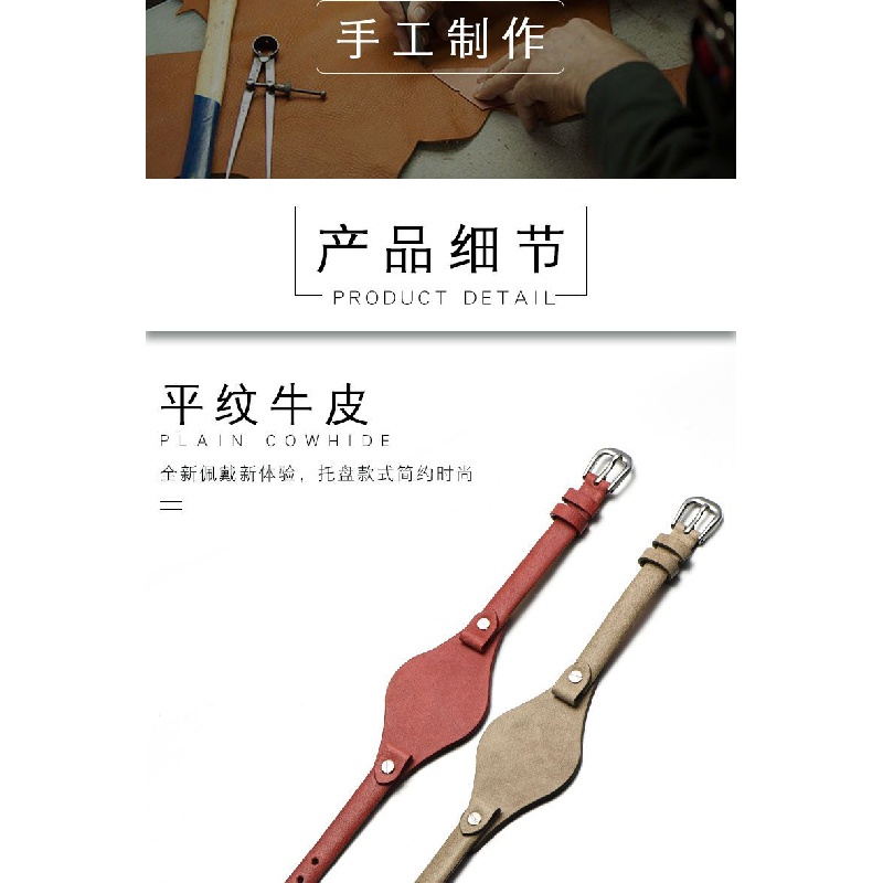 Fossil Dây Đeo Bằng Da Thật Cho Đồng Hồ es4119 es4000 es3148