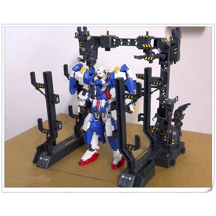 Mô Hình Lắp Ghép Sa bàn Gundam - Mô Hình Xưởng Robot - Domain Base Cho SD RG MG PG Gundam