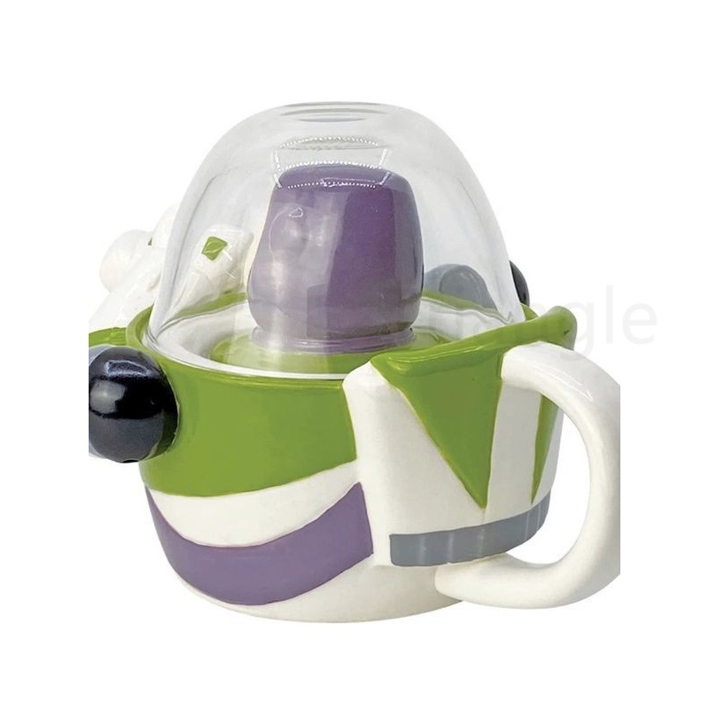 Cốc Thủy Tinh Uống Trà / Kẹo Hình buzz lightyear Hoạt Hình Ba Mắt Sáng Tạo Làm Quà Tặng Giáng Sinh Năm Mới ins