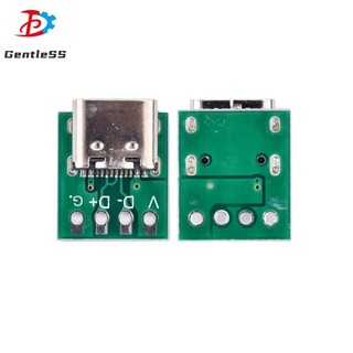 Bảng mạch kết nối usb type c 3.1 female 16p cho dây cáp truyền dữ liệu