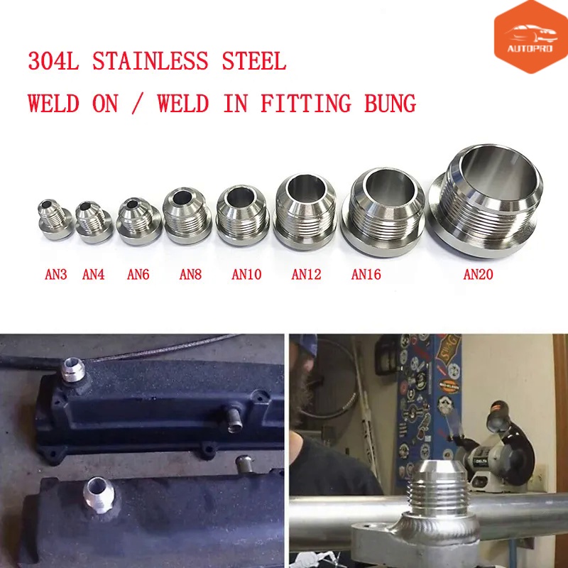 Vòi Phun Nhiên Liệu Bằng Thép Không Gỉ 3 4 6 8 10 12 16 20 an