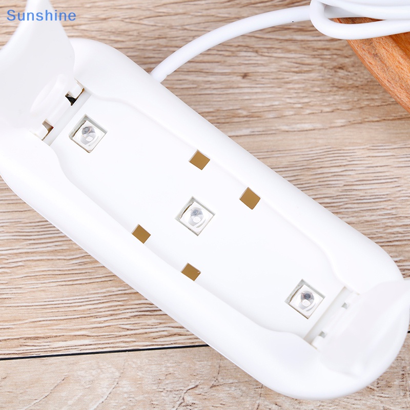 Đèn led uv 6w mini Sạc usb Hong Khô Sơn Móng Tay