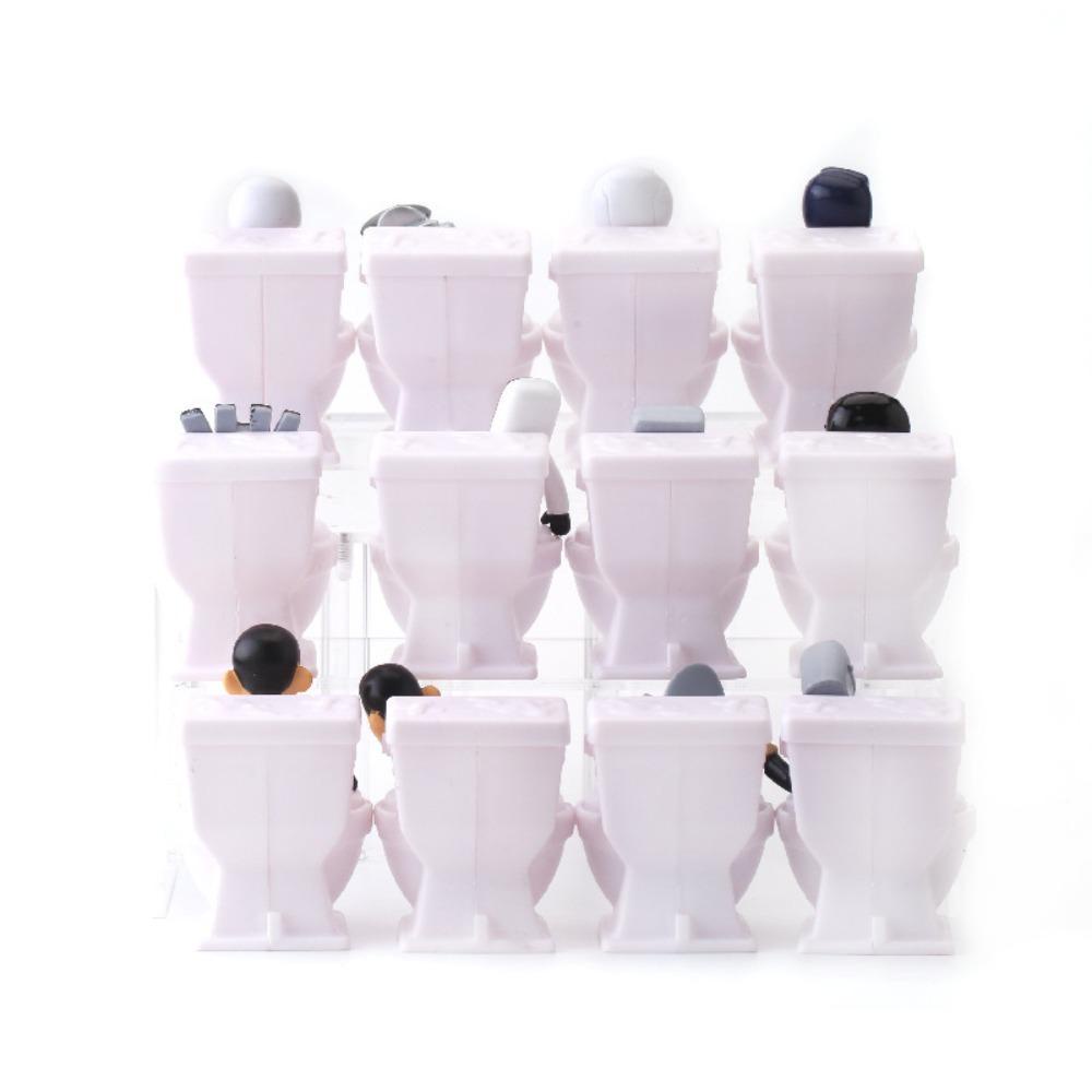 Danby Mô Hình Đồ Chơi toilet man / skibidi / skibidi / Camera Hoạt Hình có tặng xe