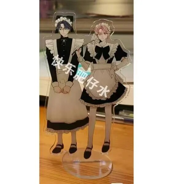 Mô hình Standee Anime Thiếu niên sò Pearlboy Dooshik BL Hàn Manhwa Jin Joo Ha Phụ kiện trang trí để bàn góc học tập