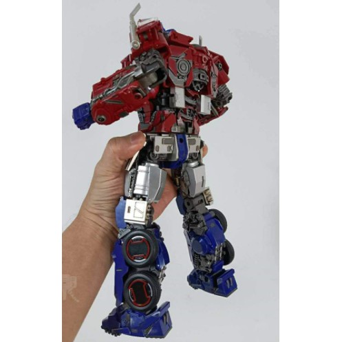 Mô hình đồ chơi tĩnh người máy rô bốt  biến hình transformer WJ M09 Optimus Prime trưng bày cao cấp