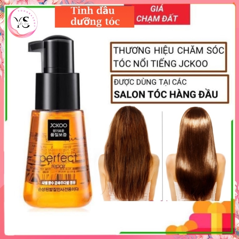 SALE SỐC COMBO 2 CHATinh dầu dưỡng tóc uốn, dưỡng tóc khô xơ, tóc nhuộm giúp giữ nếp, tạo nếp tóc mềm mượt, phục hồi TÓC